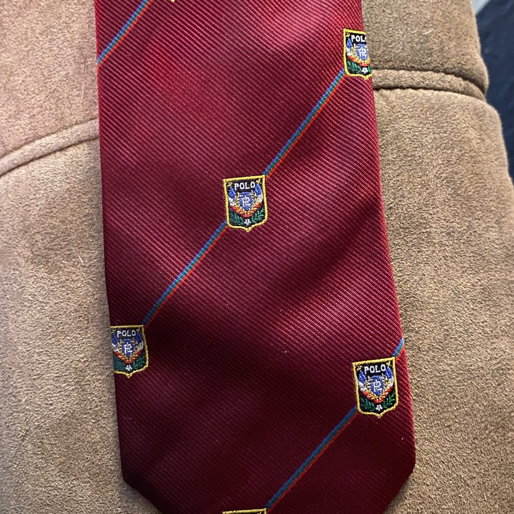 Vintage Ralph Lauren polo tie
